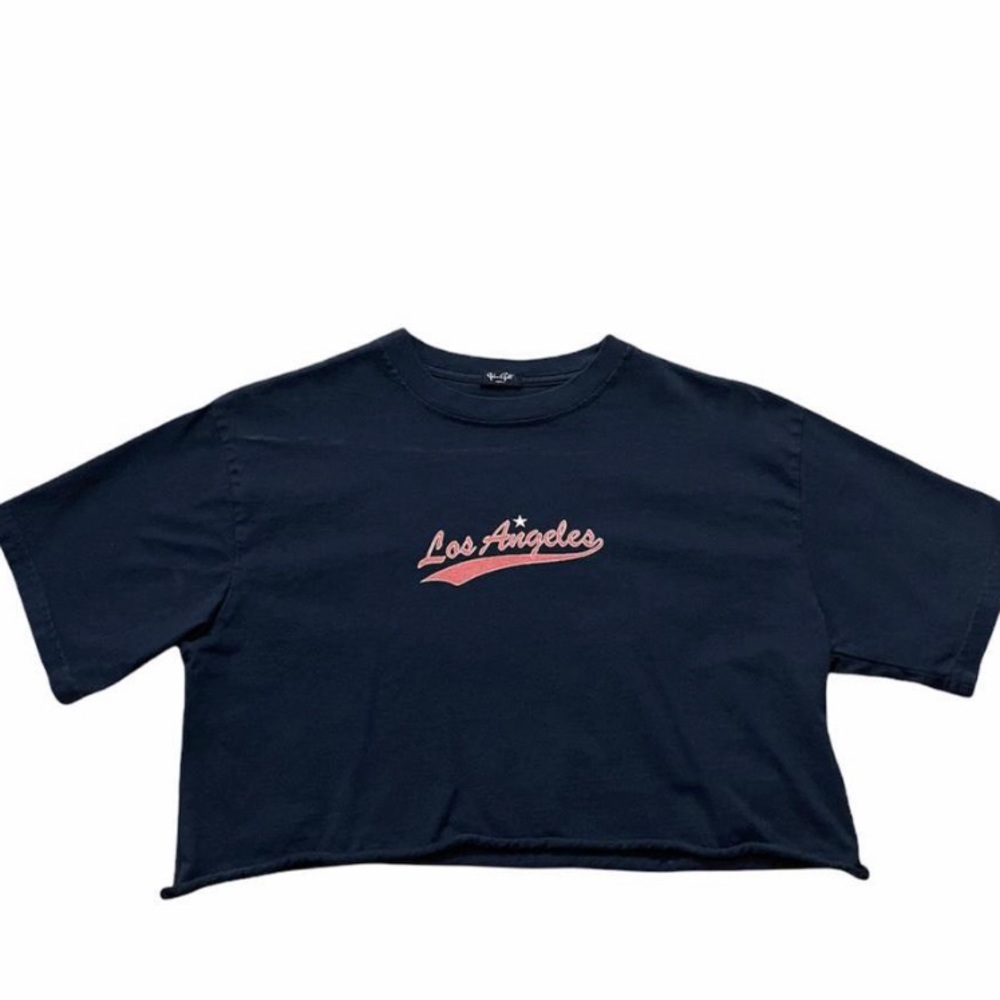 Brandy Melville Cropped Graphic Tee